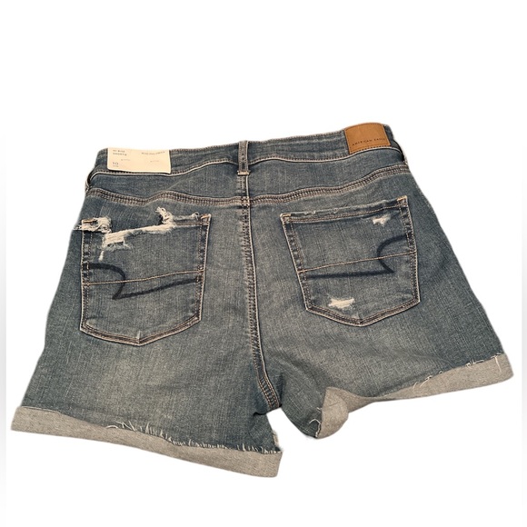 NWT🏷️ American Eagle Hi-Rise Shortie Next Level Stretch Shorts, Size 10 - Picture 3 of 6
